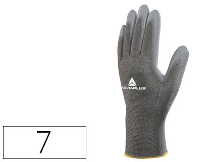 GANT TRICOT DELTAPLUS POLYAMIDE PAUME ENDUITE POLYURÉTHANE JAUGE 13 COLORIS GRIS TAILLE 7 PAIRE