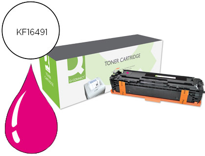 TONER Q-CONNECT COMPATIBLE HP CF213A M251MQCN POUR IMPRIMANTES COLOR LASERJET M251 SERIES COULEUR MAGENTA 1800P