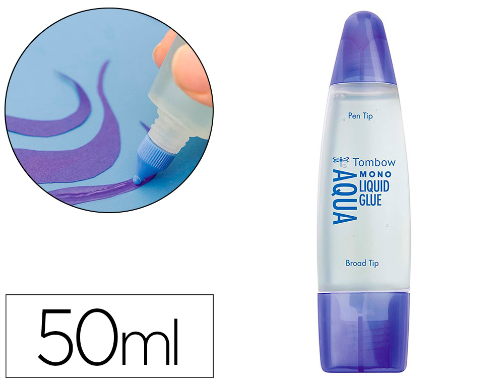 COLLE  TOMBOW LIQUIDE  MONO AQUA 50ML  BOITE DE 10 UNITES