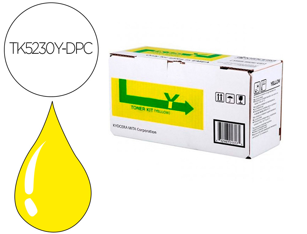TONER KYOCERA ECOSYS M5521 YELLOW