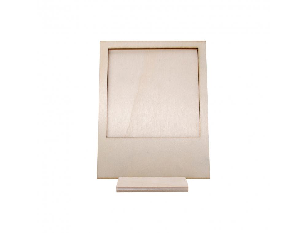 LOT CADRES PHOTO LOOLIPO BOIS A DECORER 13X10 CM 6 UNITES