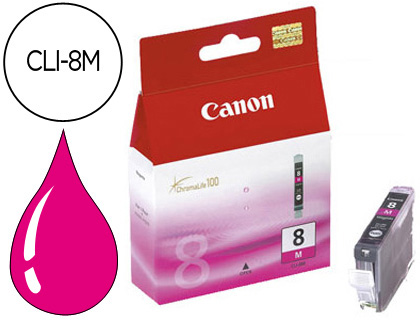 CARTOUCHE CANON JET D'ENCRE 0622 B001-CLI8M COULEUR MAGENTA 420P