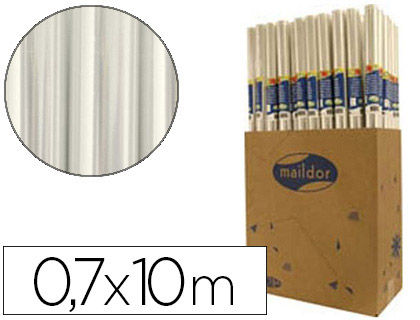 FILM FLEURISTE MAILDOR POLYPROPYLÈNE TRANSPARENT ROULEAU 0.70X10M 40M2