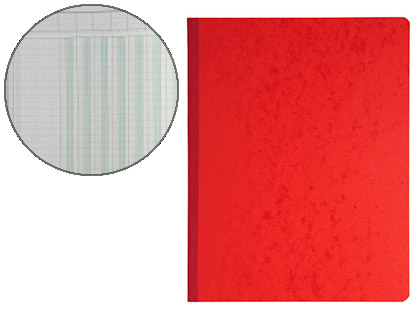 MANIFOLD COMPTABLE EXACOMPTA PIQU TTE PARESSEUSE 320X250MM VERTICAL 31 LIGNES 80 PAGES 8 COLONNES/PAGE