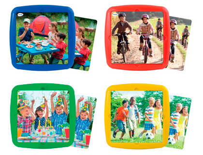 PUZZLE MINILAND LOISIR ENTRE AMIS SET DE 4 UNITÉS 36 PIÈCES