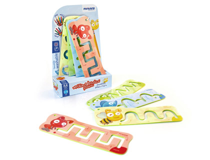 JEU MINILAND MOD’ÈLE DE TRACÉS GRAFO PATTERNS LAVABLE 4 UNITÉS