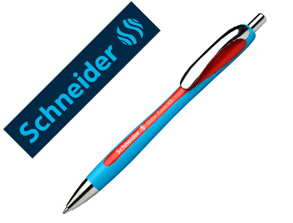 STYLO-BILLE SCHNEIDER SLIDER RAVE INDÉLÉBILE TRAIT EXTRA   LARGE RECHARGE SLIDER XB CORPS CAOUTCHOUC COULEUR