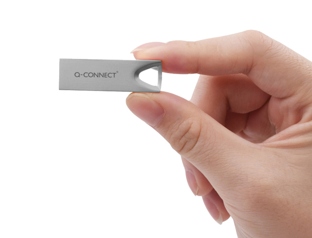 CLÉ USB Q-CONNECT 2.0 PREMIUM 32GB VITESSE LECTURE 13MB/S ÉCRITURE 3.5MB/S