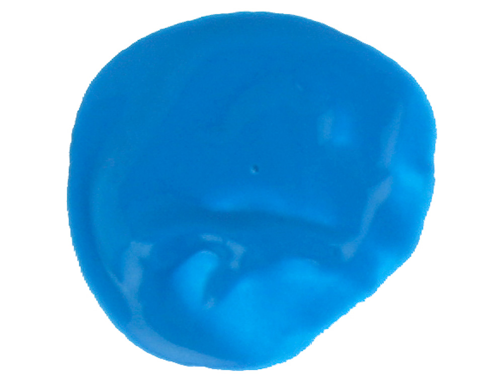 GOUACHE DOIGT LIDERPAPEL LIQUIDE LAVABLE BASE EAU      COLORIS BLEU FLACON DE 125ML