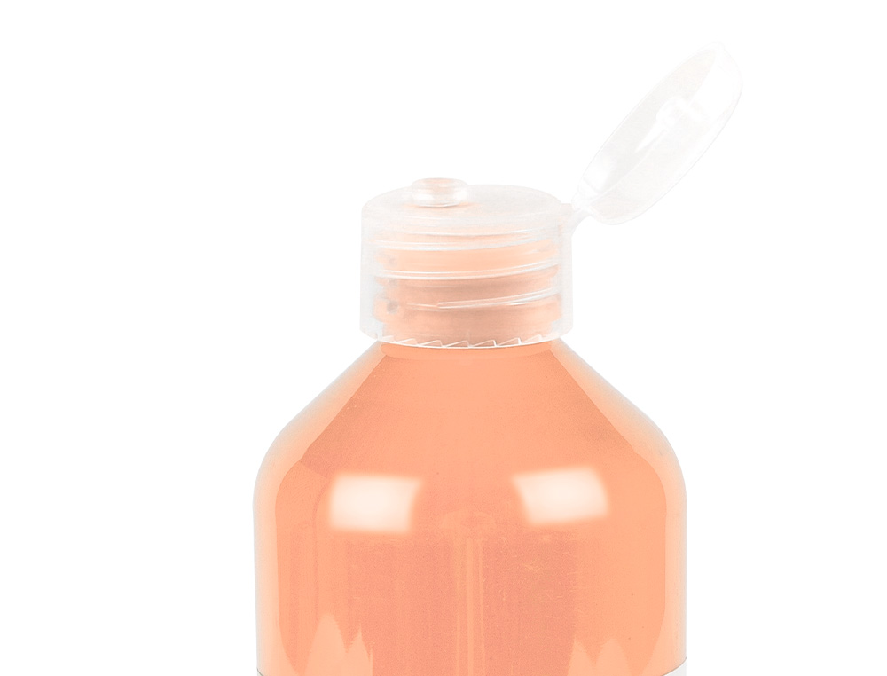 GOUACHE DOIGT LIDERPAPEL LIQUIDE LAVABLE BASE EAU      COLORIS CHAIR FLACON DE 125ML