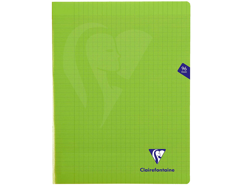 CAHIER PIQUE CLAIREFONTAINE MIMESYS COUVERTURE            POLYPROPYLENE 24X32CM 96      PAGES 90G SEYES COLORIS