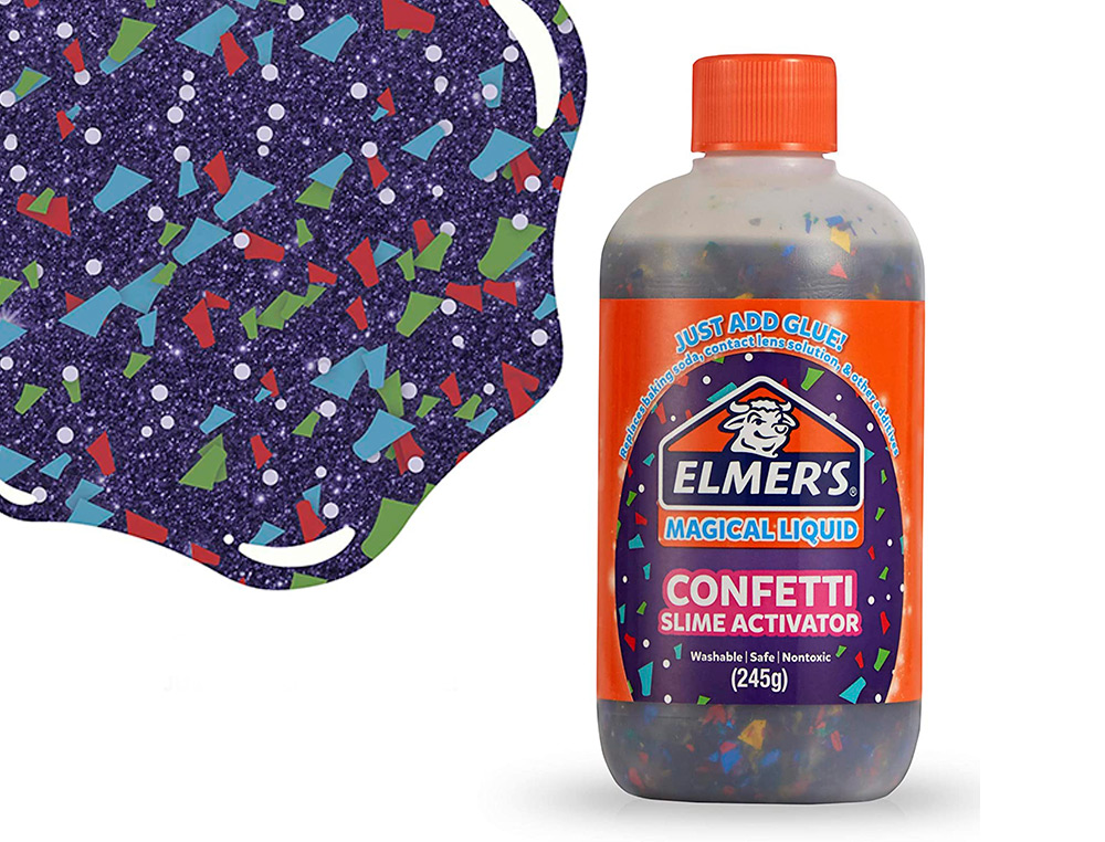 LIQUIDE MAGIQUE POUR SLIME ELMERS CONFETTI FLACON 259ML