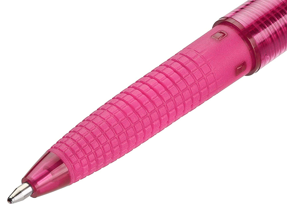 STYLO-BILLE PILOT SUPER GRIP G NEON CAPUCHON POINTE MOYENNE BILLE ULTRA-RESISTANTE CORPS ET
