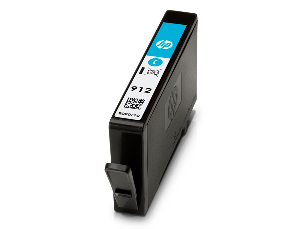 CARTOUCHE ENCRE HP 912 8010 / 8020 / 8035 COULEUR CYAN 315 PAGES