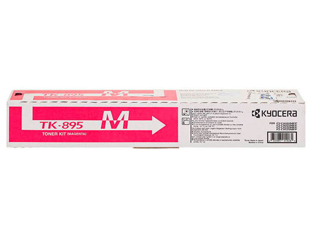 TONER KYOCERA -MITA FSC-8020MCP / 8025MCP / C8520 / C8525á LASER MAGENTA TK895M