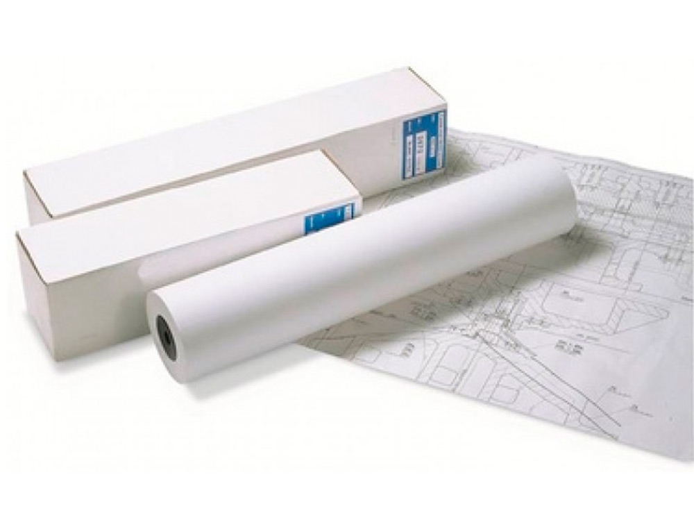 PAPIER CLAIREFONTAINE PLAN EXTRA BLANC LARGEUR 45MX914MM 90G APPLICATION JET D'ENCRE   QUALITE PHOTO BOBINE