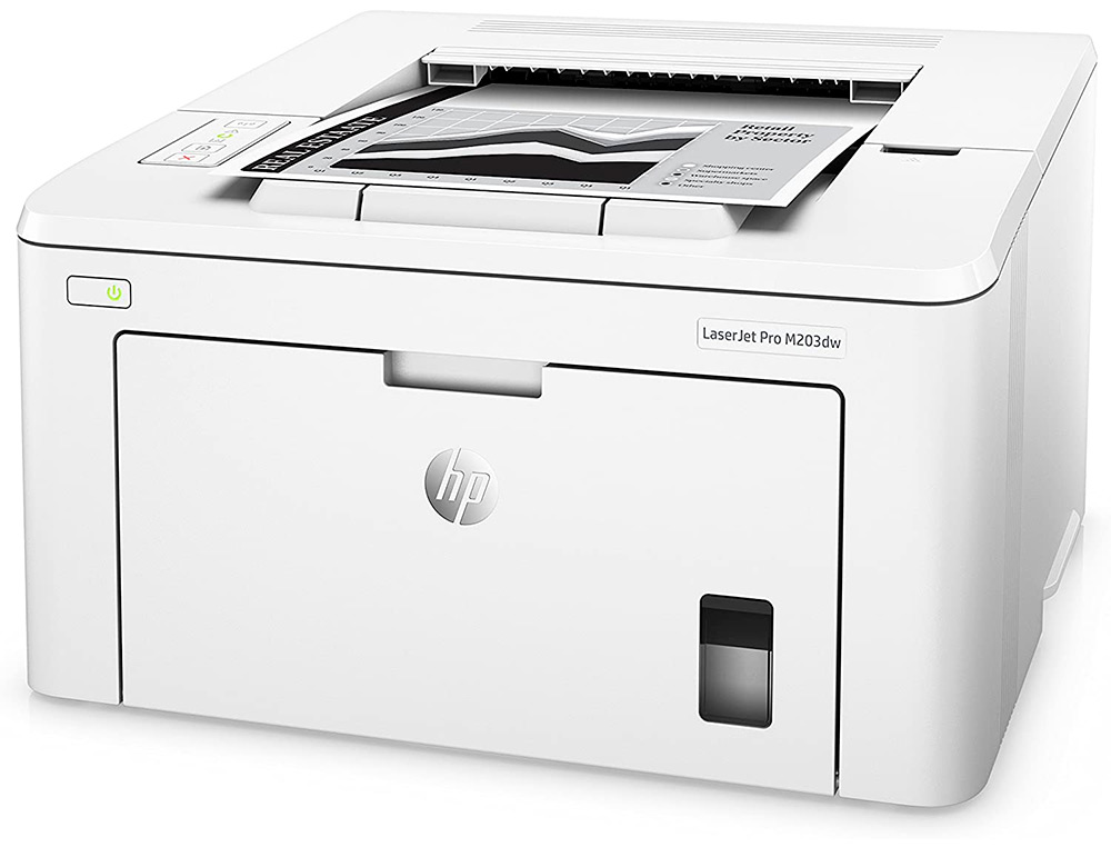 IMPRIMANTE HP LASERJET PRO M203DW DUPLEX WIFI ETHERNET 28 PPM BAC 250 FEUILLES