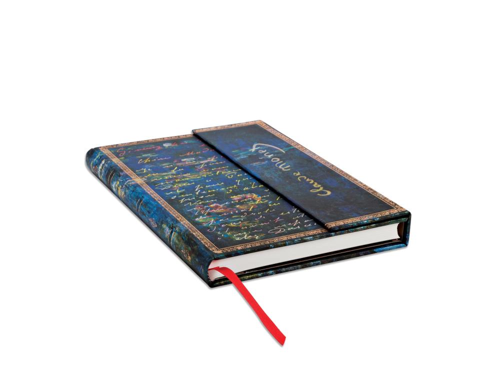 CARNET PAPERBLANKS COUV. RIGIDE LES MANUSCRITS ESTAMPES MONET LETTRE A MORISOT MIDI 130X180MM 144 P