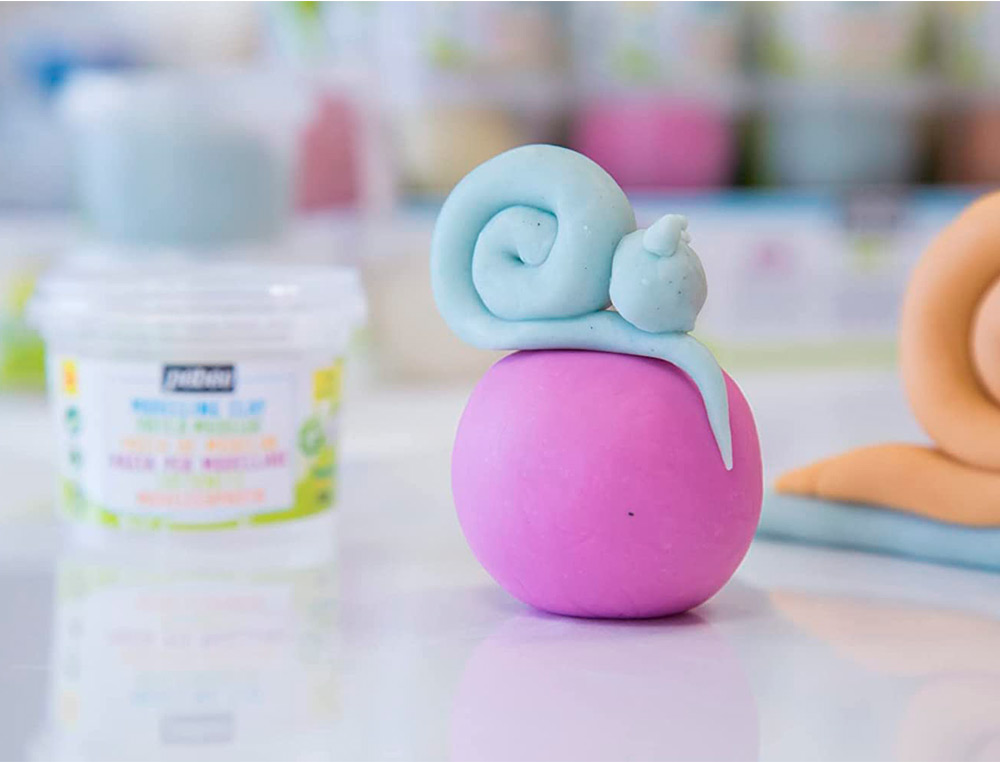 PATE A MODELER PEBEO SET DECOUVERTE XXL COLORIS        ASSORTIS 6 POTS DE 90G