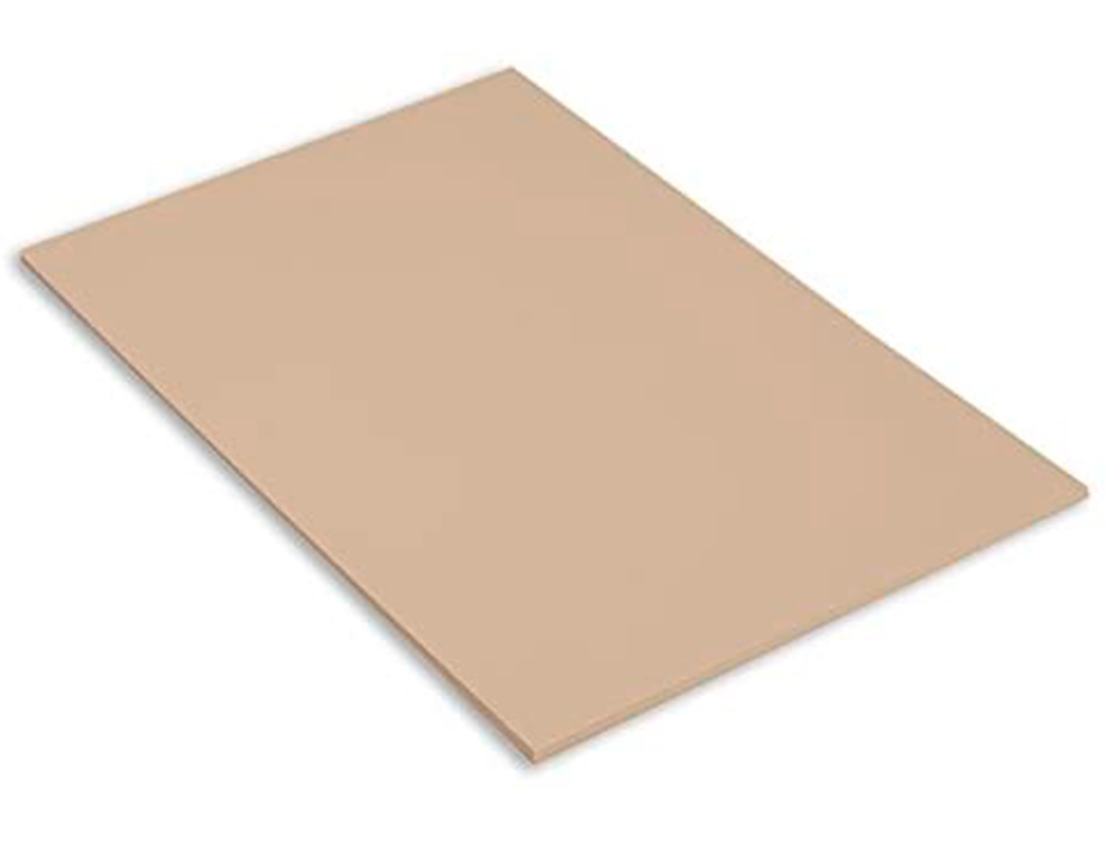 PAPIER DESSIN CANSON FEUILLE MI-TEINTES N 112 GRAIN GELATINE HAUTE TENEUR COTON 160G 50X65CM COULEUR COQUILLE
