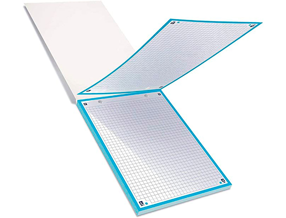 BLOC BRISTOL OXFORD NON PERFORE A6 30 FICHES Q5/5     BLANC