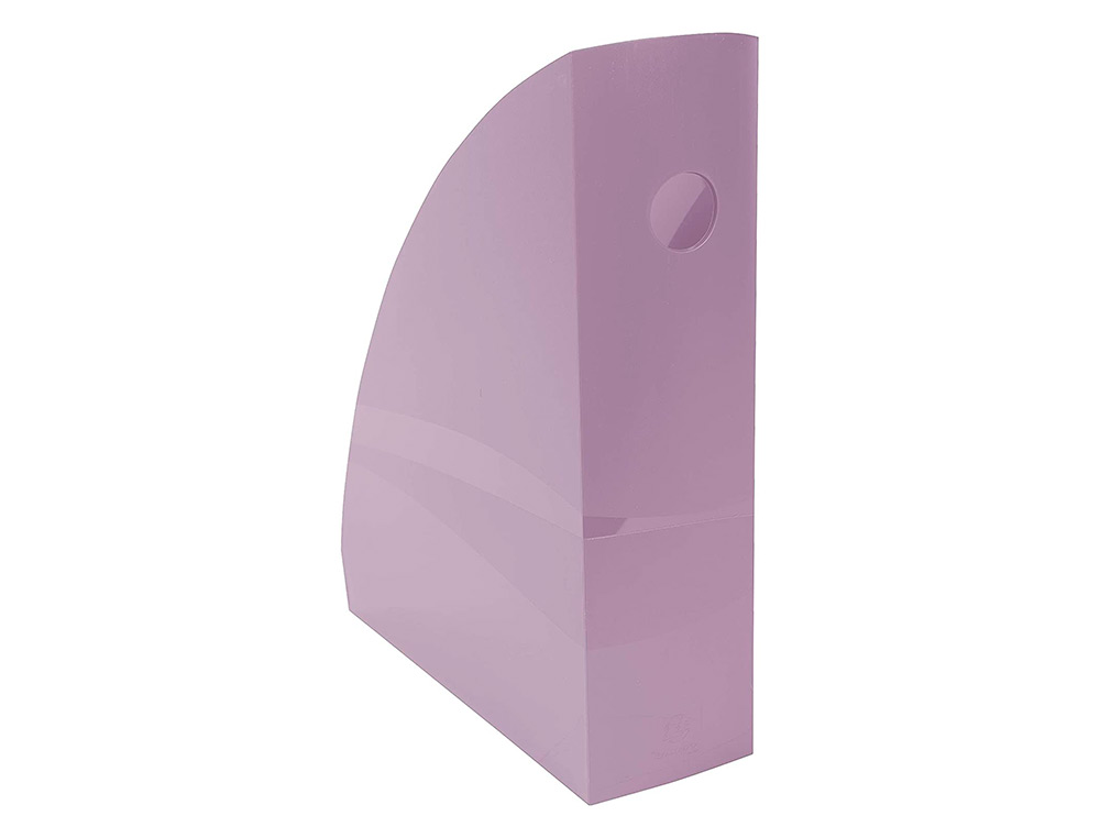 PORTE REVUESEXACOMPTA MAG-CUBE POUR DOCUMENTS A4 PASTEL MAUVE PASTEL