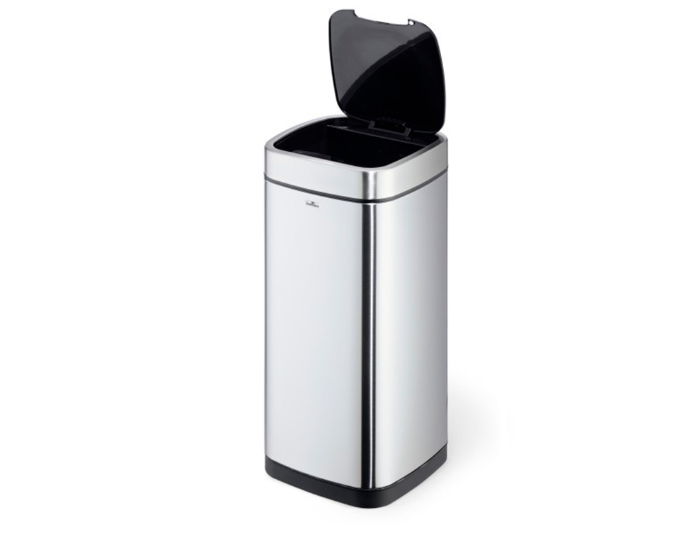 POUBELLE DURABLE A CAPTEUR AUTOMATIQUE ACIER INOXIDABLE  A 