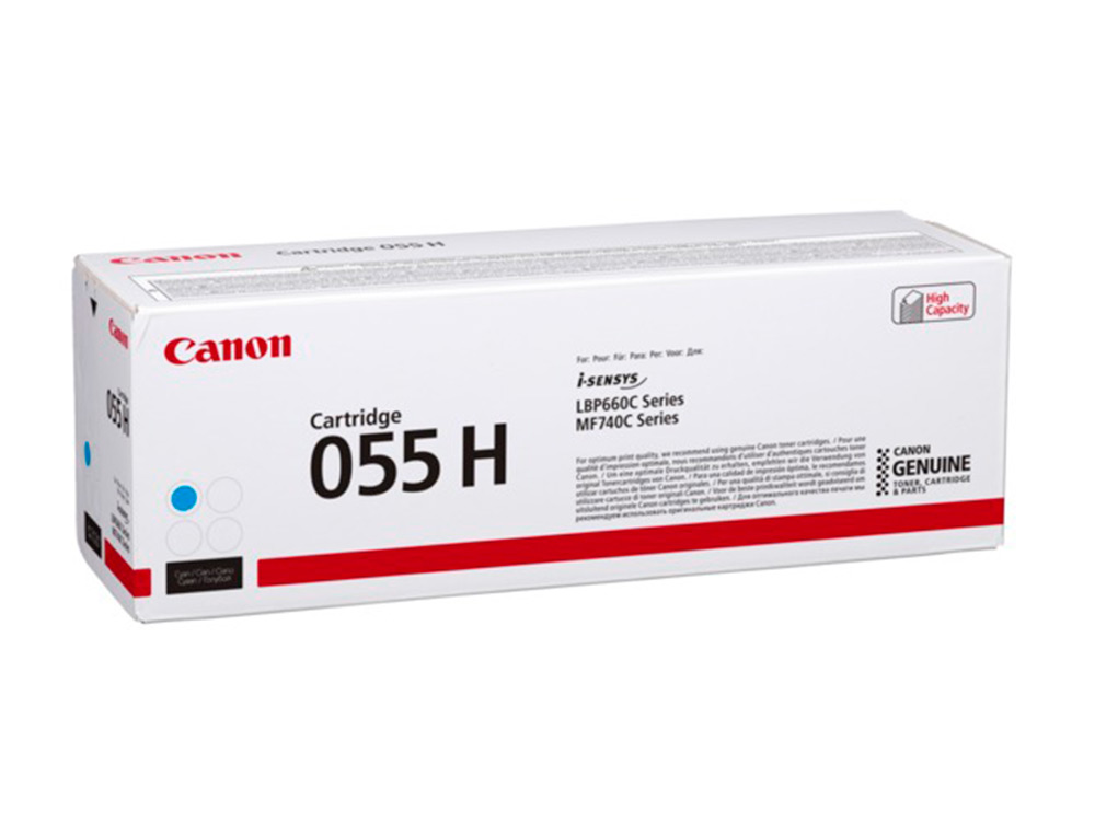 TONER CANON 3019C002 TONER 055 H CYAN