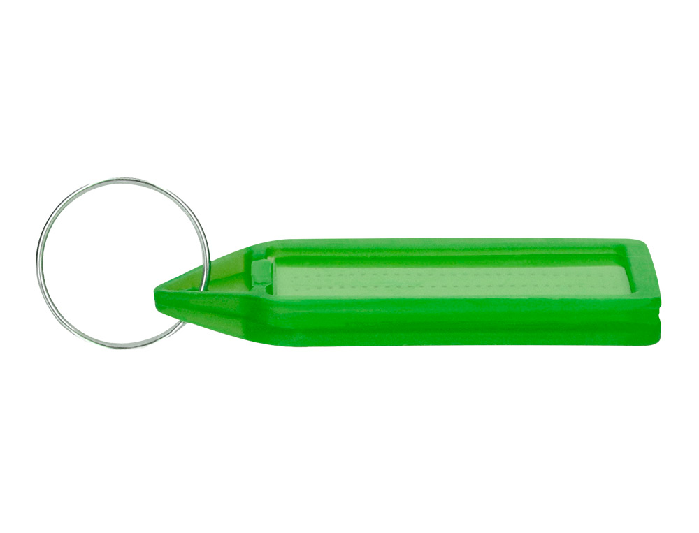 PORTE-CLES Q-CONNECT PORTE-ETIQUETTE PREMIUM       COLORIS VERT BOITE 40 UNITES