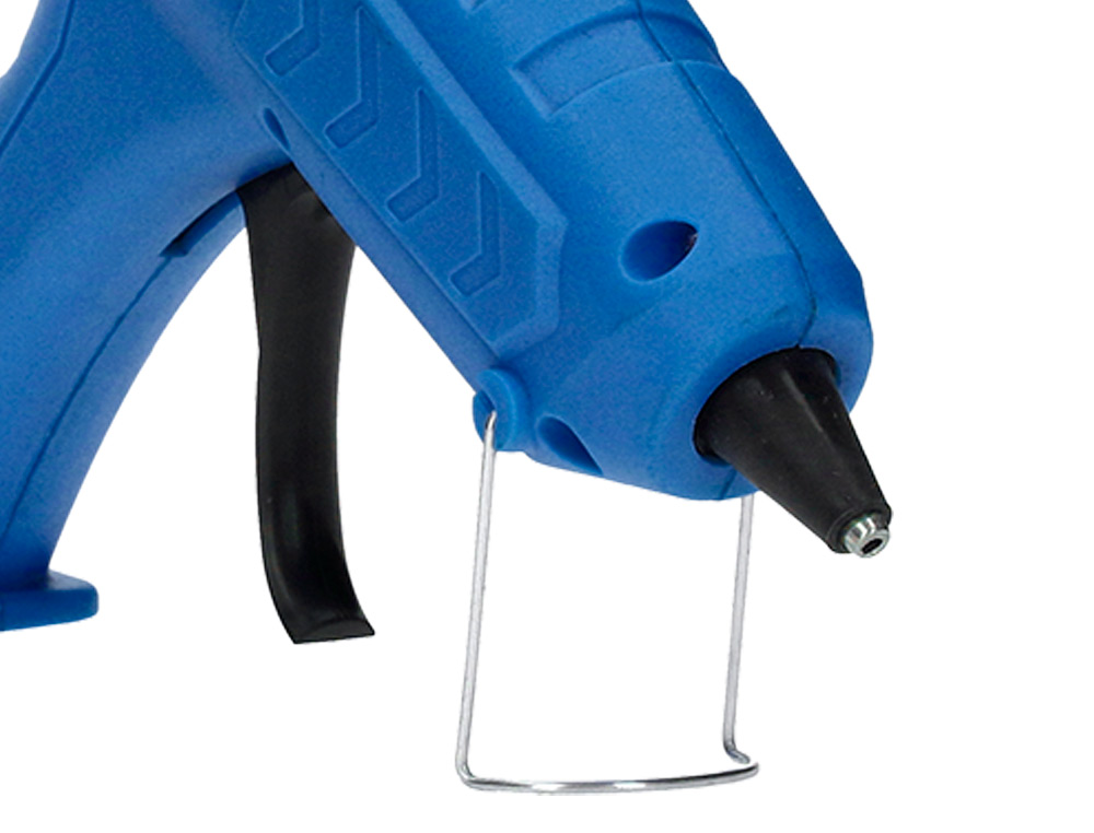 PISTOLET COLLE LIDERPAPEL THERMOFUSIBLE PUISSANCE 100W  INCLUS 2 BATONS COLLE 11MM X  100MM