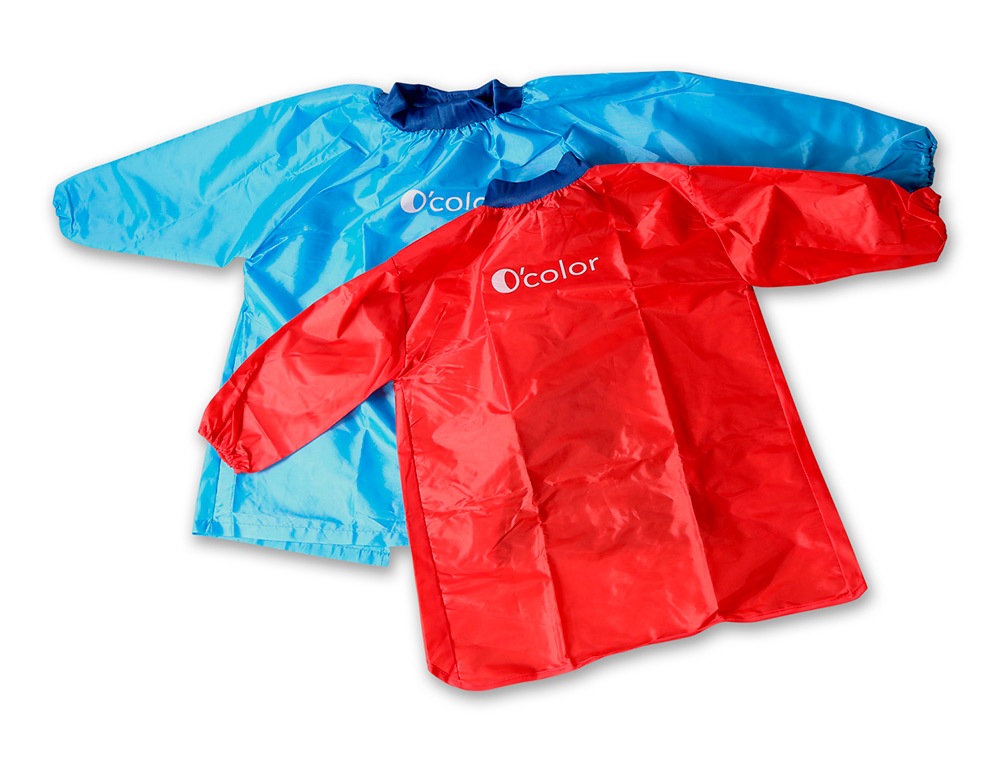 TABLIER DE PROTECTION LAVABLE POUR ENFANT DE 5   8 ANS      COULEUR BLEUE