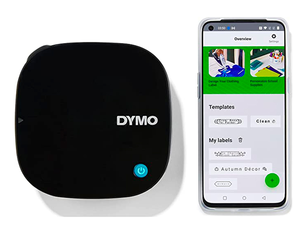 IMPRIMANTE ETIQUETTES DYMO LT200B LETRA TAG BLUETOOTH SMARTPHONE / TABLETTE