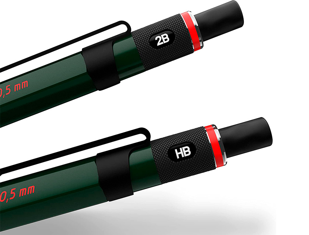 PORTEMINE ROTRING 500 COLORIS VERT 0,5MM