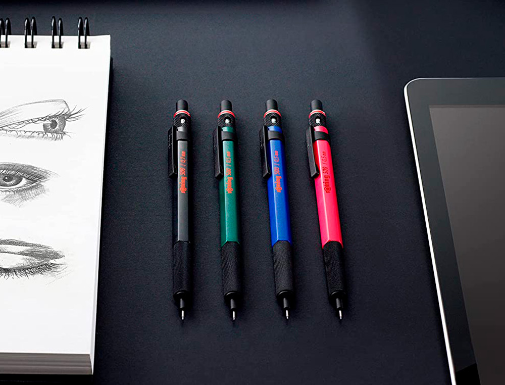 PORTEMINE ROTRING 500 COLORIS VERT 0,5MM