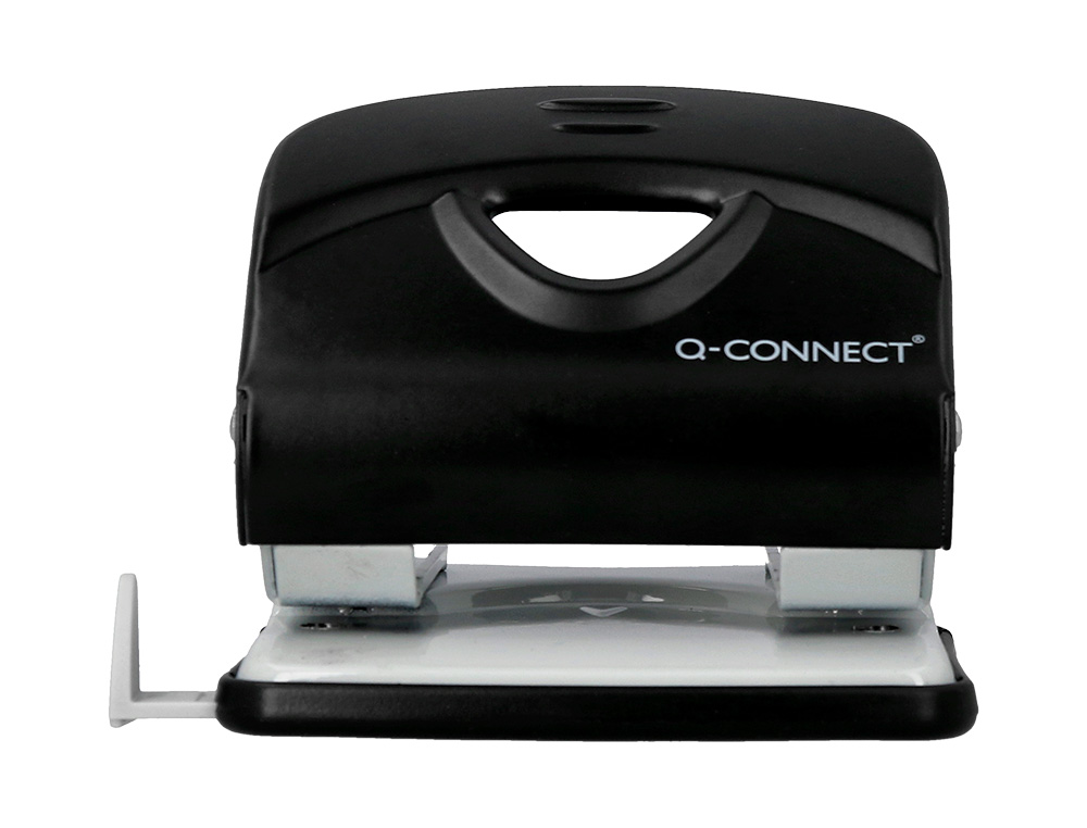 PERFORATEUR Q-CONNECT KF14220 2 TROUS OUVERTURE 3MM CAPACITE 30 FEUILLES COLORIS NOIR
