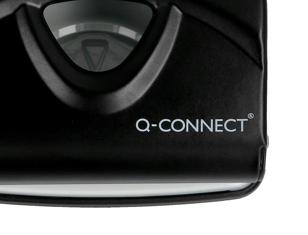 PERFORATEUR Q-CONNECT KF14220 2 TROUS OUVERTURE 3MM CAPACITE 30 FEUILLES COLORIS NOIR