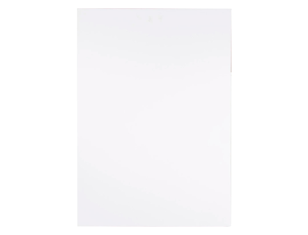 CARTON PLUME LIDERPAPEL ADHESIF 1 FACE 70X100CM       EPAISSEUR 10MM COLORIS BLANC