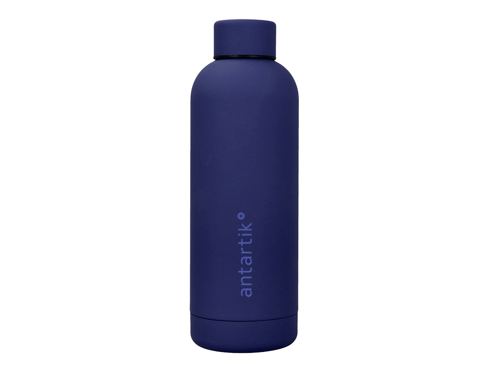 BOUTEILLE ISOTHERME ANTARTIK ACIER INOXYDABLE SANS BPA 500ML COLORIS BLEU