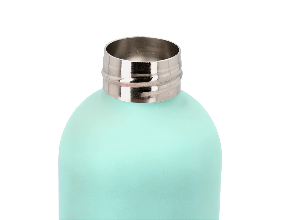 BOUTEILLE ISOTHERME ANTARTIK ACIER INOXYDABLE SANS BPA     500ML COLORIS MENTHE