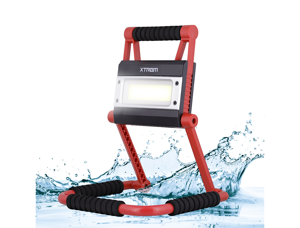 LAMPE EXTERIEURE T'NB XTREMWORK ETANCHE FONCTION    STATION DE CHARGE COLORIS     NOIR