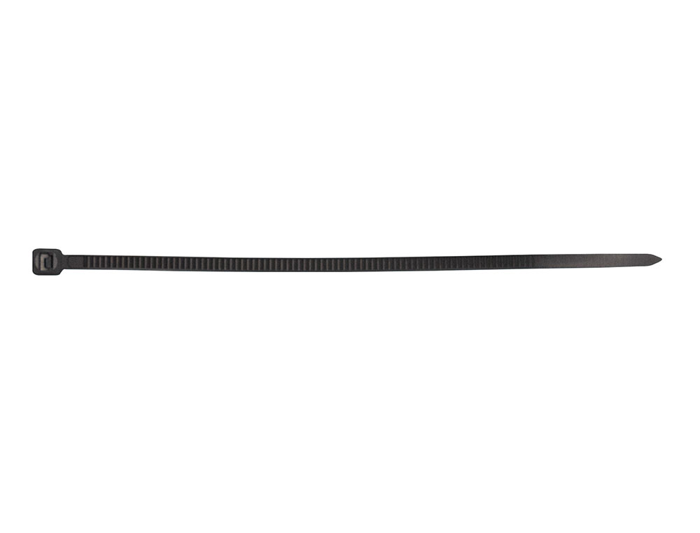 SCELLE Q-CONNECT 100X2,5MM COLORIS NOIR SACHET 100 UNITES