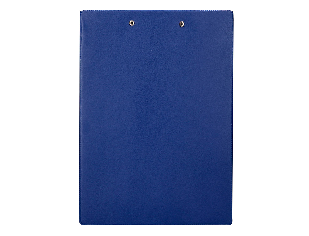 PORTE-BLOC Q-CONNECT MINICLIP SUPERIEUR DIN A4 PLASTIQUE 50% RECYCLE EPAISSEUR 2,1MM COLORIS BLEU