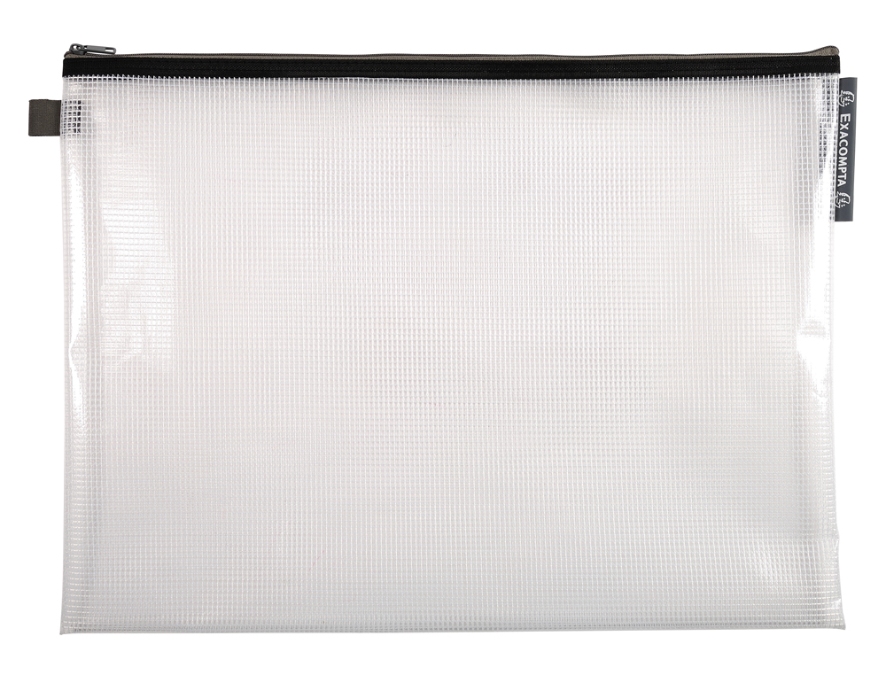 POCHETTE ZIP EXACOMPTA EVA A3 COLORIS ASSORTIS