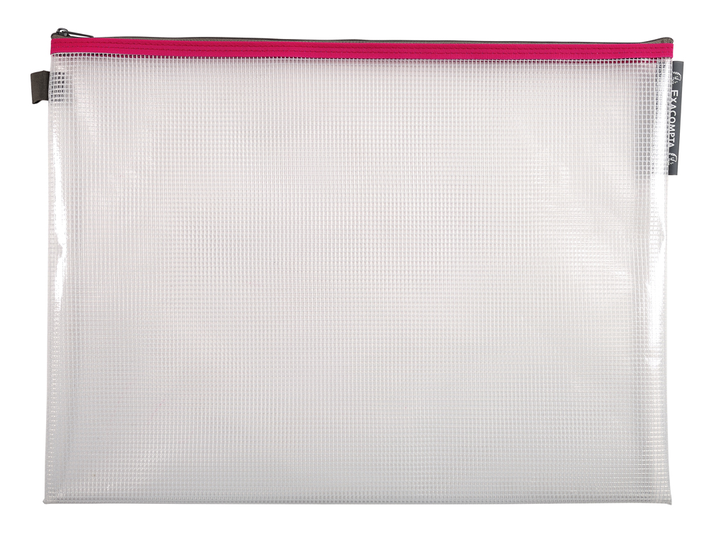 POCHETTE ZIP EXACOMPTA EVA A3 COLORIS ASSORTIS