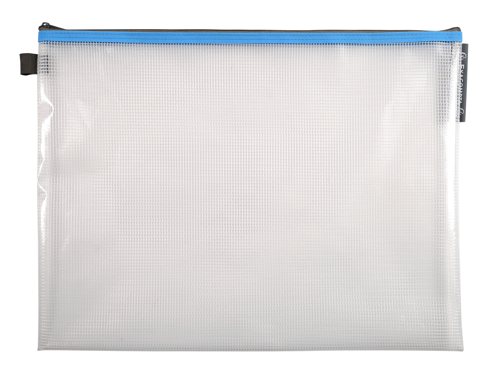 POCHETTE ZIP EXACOMPTA EVA A3 COLORIS ASSORTIS