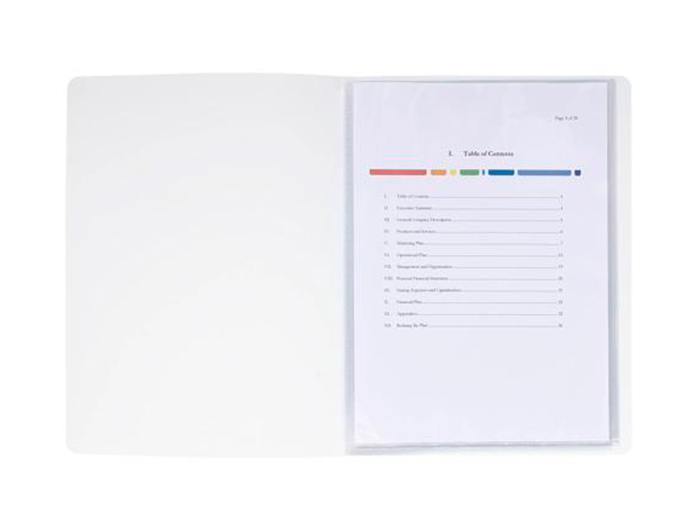 PORTE-VUES EXACOMPTA KREA COVER PP 40 VUES COLORIS BLANC