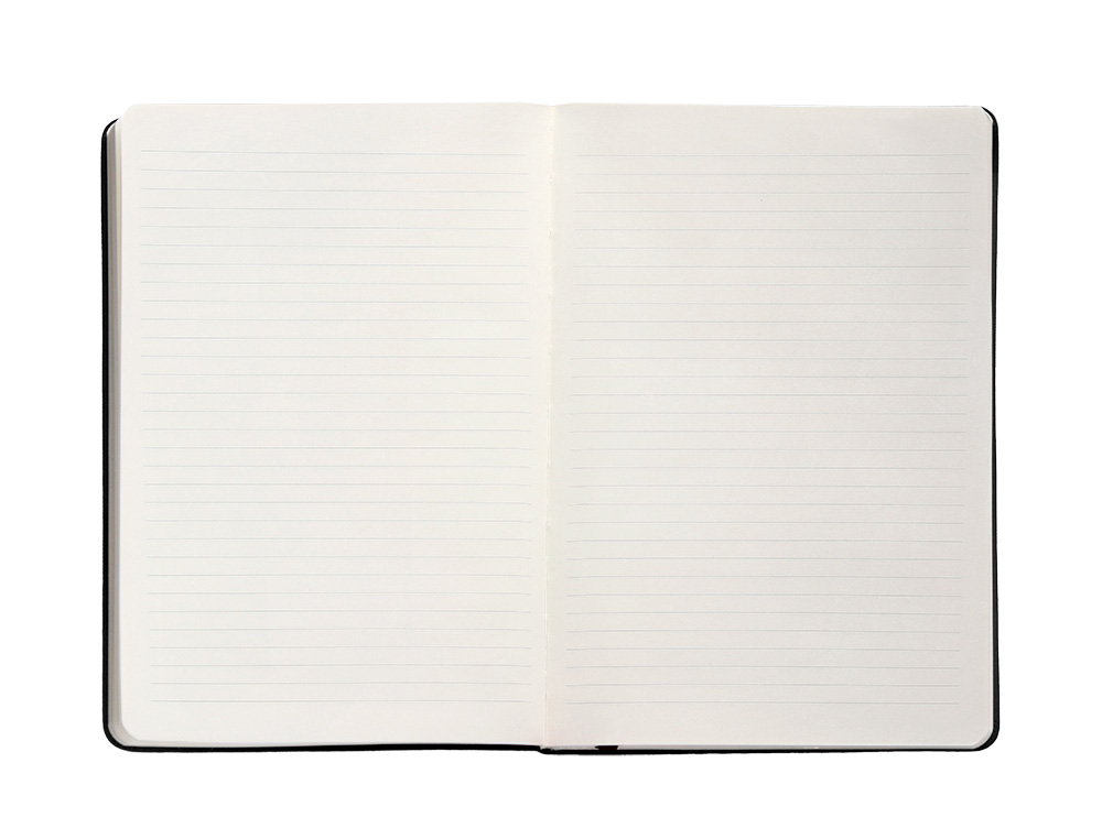 CARNET FERMETURE ELASTIQUE ANTARTIK NOTES COUVERTURE RIGIDE A4 LIGNE 100 FEUILLES 80GR FSC COLORIS NOIR