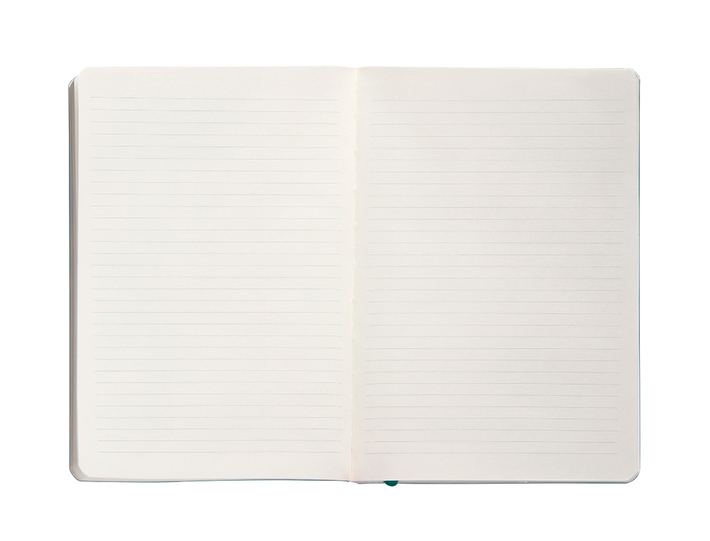 CARNET FERMETURE ELASTIQUE ANTARTIK NOTES COUVERTURE SOUPLE A5 LIGNE 100 FEUILLES 80GR FSC COLORIS VERT PAON