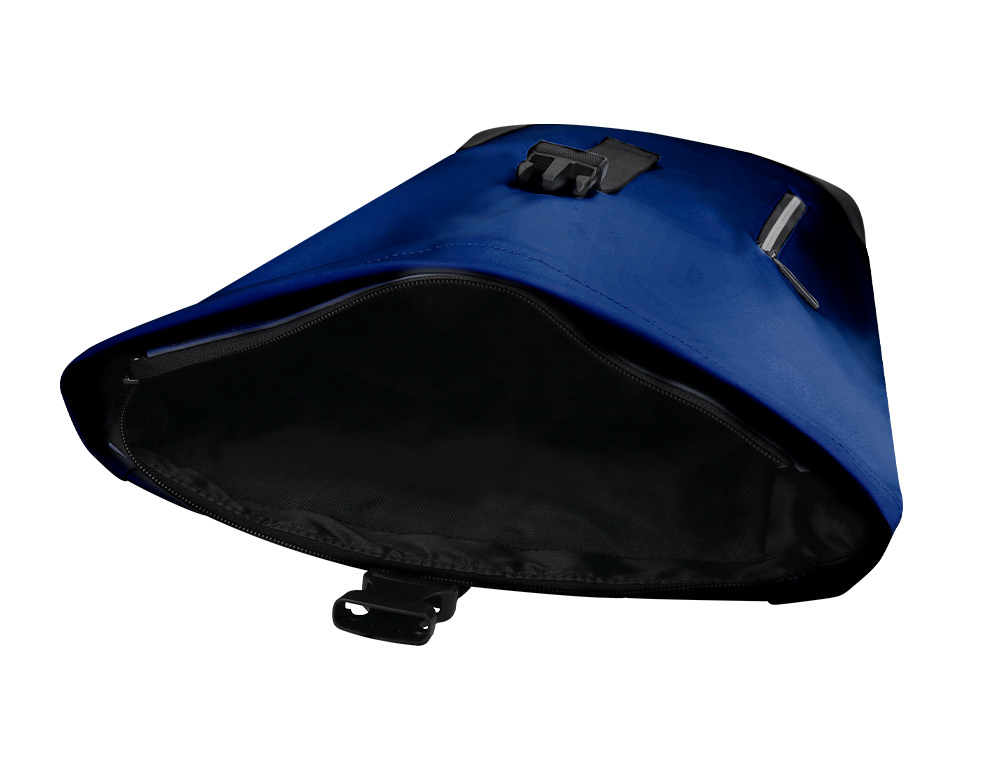SAC A DOS ANTARTIK ROLL UP WATERPROOF 480X130X280MM COLORIS BLEU MARINE