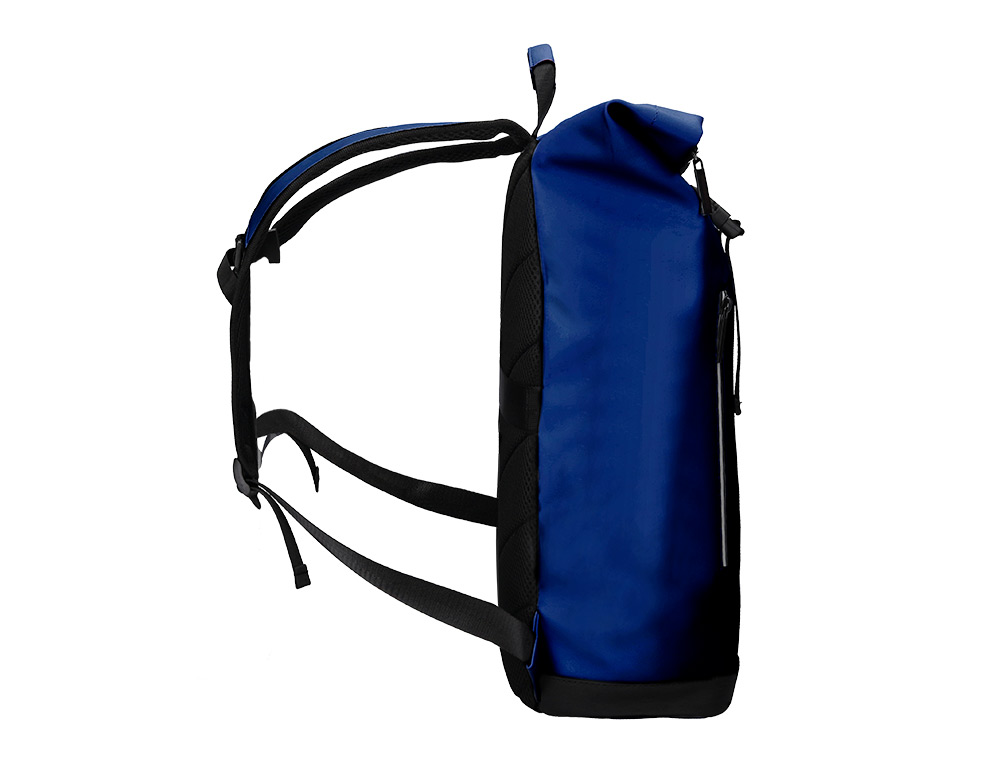 SAC A DOS ANTARTIK ROLL UP WATERPROOF 480X130X280MM COLORIS BLEU MARINE